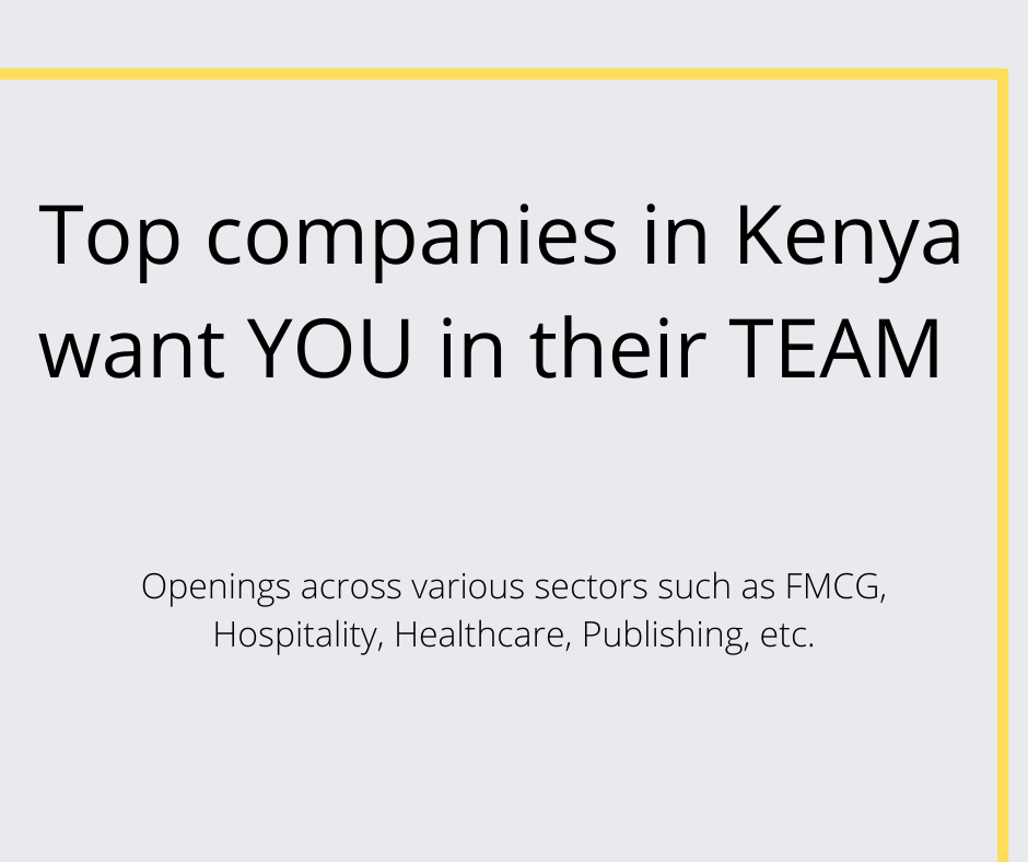 Top Companies Hiring in Kenya May 2020